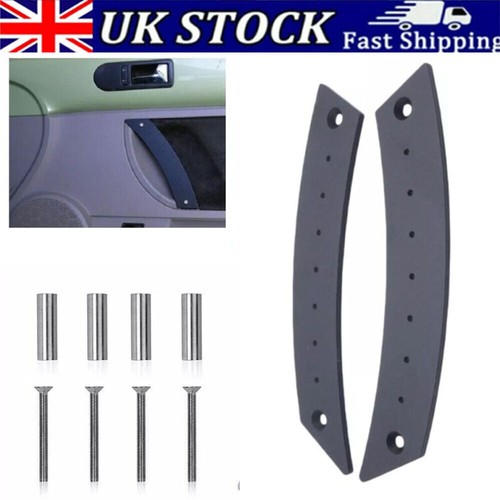 Black interior door handle - black,