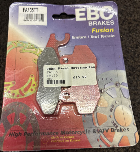 Ebc brakes fa135tt brake pads - brake,