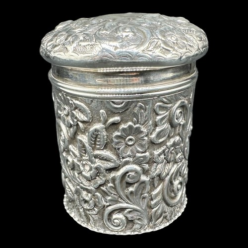 Sterling silver repusse - silver, **
