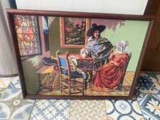 Vintage Handmade Framed