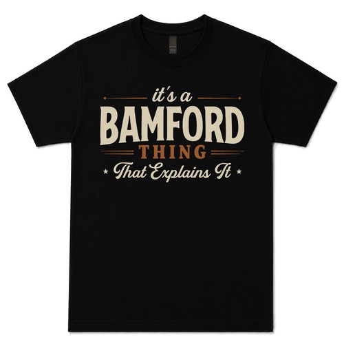 Bamford thing that - it's,