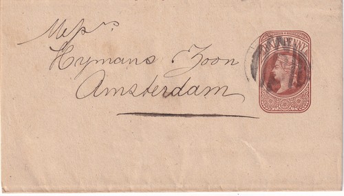 1883 d brown superb - 1883,, ½d