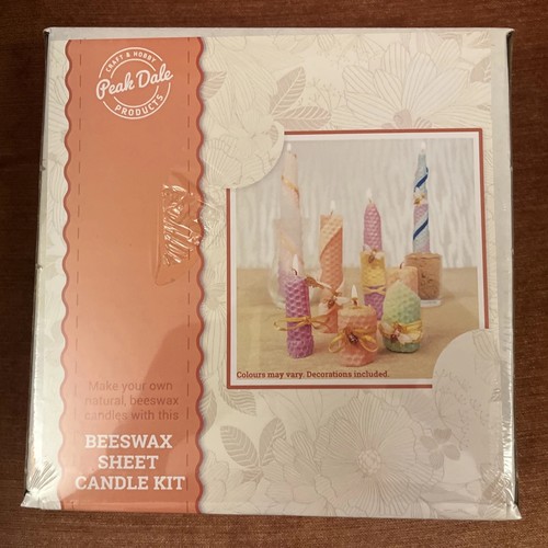 Bargain beeswax sheet candle - beeswax,