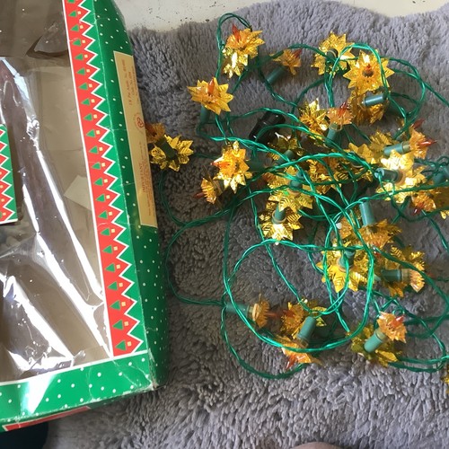 Vintage set christmas tree - set,
