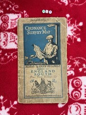 RARE VINTAGE, map Cloth 