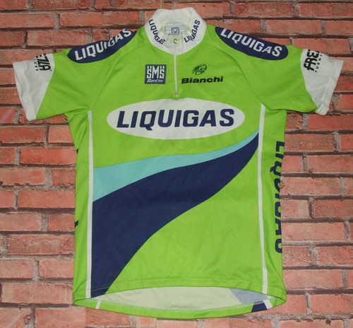 Liquigas santini cycling shirt - cycling,