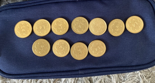 Token coins brass - l4, x11