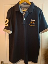 St George By Duffer Navy Polo