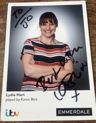 Itv emmerdale lydia hart - itv,