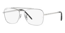 Ray Ban Eyeglasses RB 3636-V NEW CARAVAN 2501 Silver Glasses Frames Rx 55-15-145