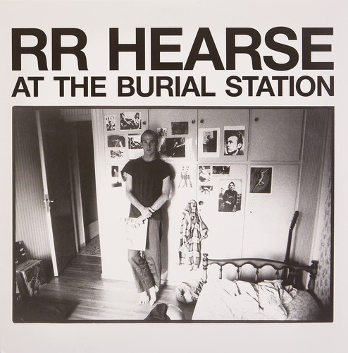 Hearse black at - r.r.,