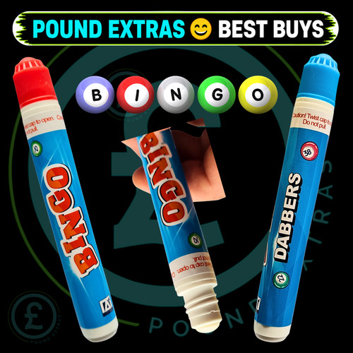Bingo dabbers twin pack red - pack,
