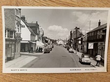 Vintage Postcard - Scott's Series Aldeburgh High Street Real Photo RPPC Postcard
