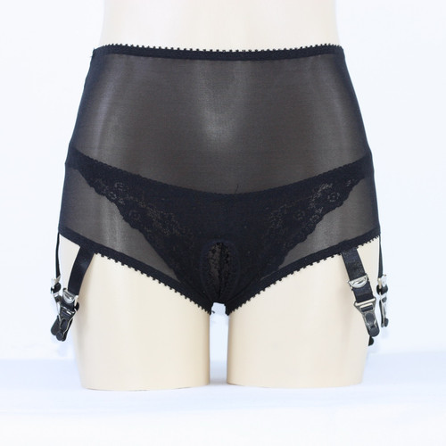 Allacki open crotch - open, straps