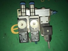 Manifold - 2x Solenoid valves + FESTO Pr.Switch 10773 (1-12bar)