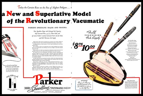 1937 parker speedline - parker,
