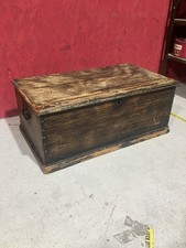 antique pine blanket chest