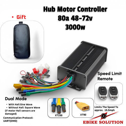 72v 80a 3000w - , brushless