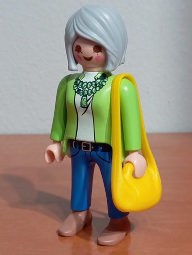 Playmobil grandma figure with - grandma,
