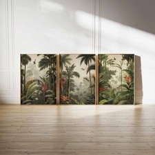 Henri Rousseau Floral Set of 3