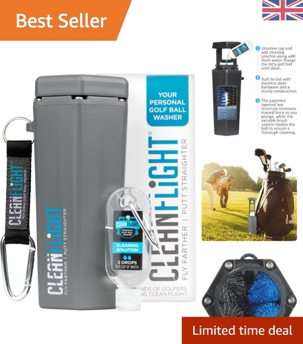Clean flight golf ball - ball, washer