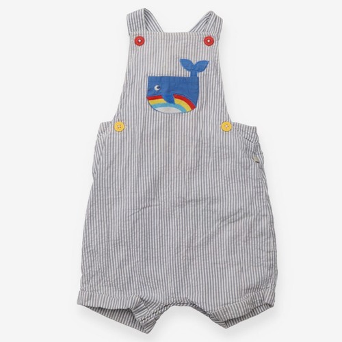 Frugi boys whale dungarees - frugi,