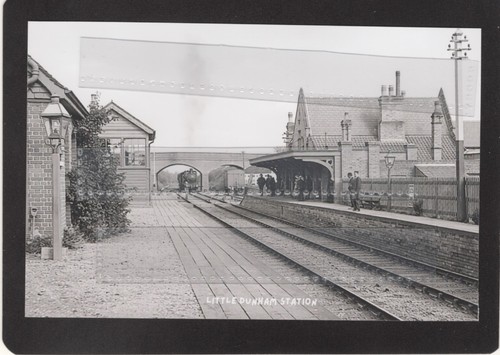 Little dunham railway station - little,