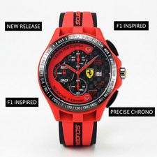 Men's F1 Ferrari Team 44mm