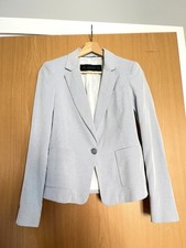 Zara Blue and White Pinstriped