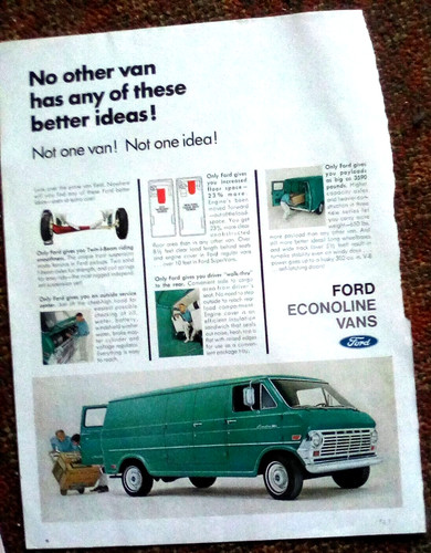1969 ford econoline vans - ford,