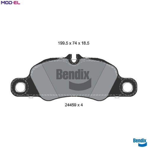 Brake pad set disc - pad,