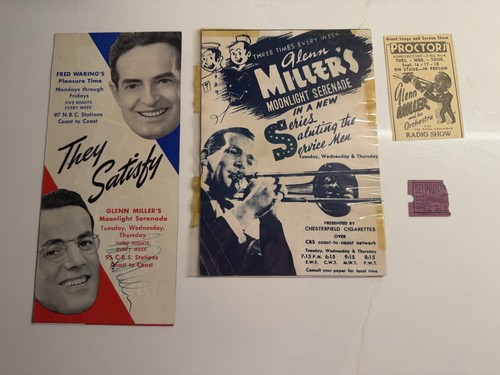 Glenn miller signed 1940s - glenn,