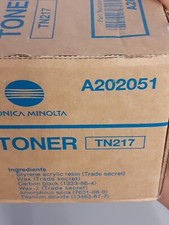 KonicaDevelop genuine TN217 Black Toner