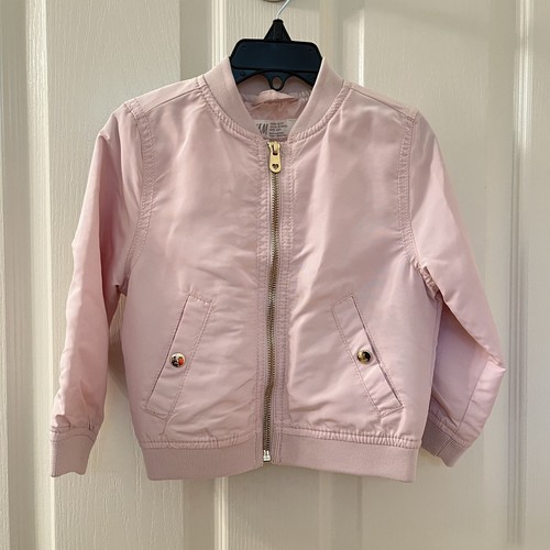 Pale pink bomber jacket - pink,