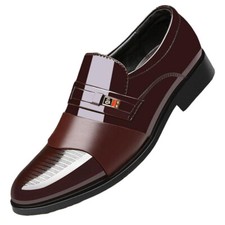 MENS FORMAL SHINY PATENT SHOES