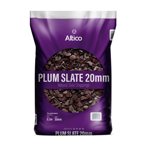 Plum slate natural stone - slate,