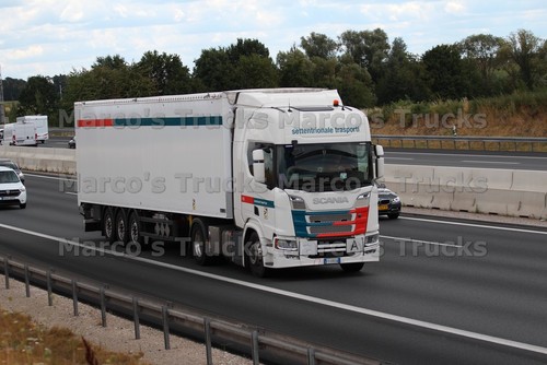 Truck photo scania box trailer - scania,