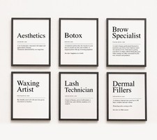 Salon Prints AESTHETICS BOTOX