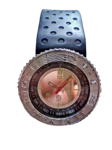 Yess watch with - , blue