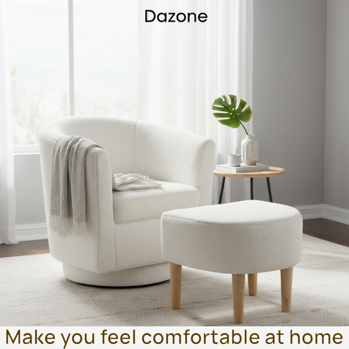 Swivel accent armchair single - accent,