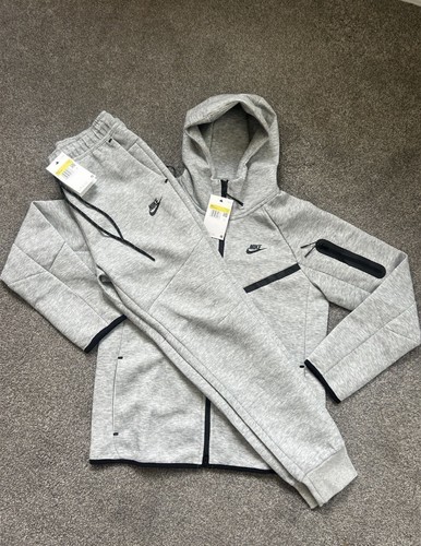 Nike tech fleece grey full - fleece,
