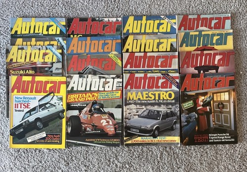 Autocar magazine x16 job lot - autocar,