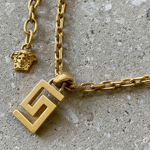 Versace greca pendant necklace - pendant,