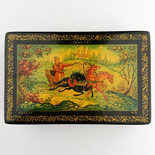 Vintage mstera russian - mstera, lacquer