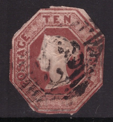 Queen victoria 1847 embossed - victoria,