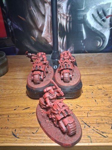 Blood angel outriders built - angel,