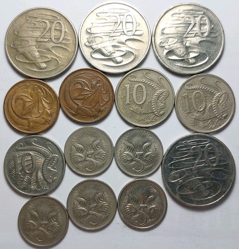 Australia coin lot coins - coin,