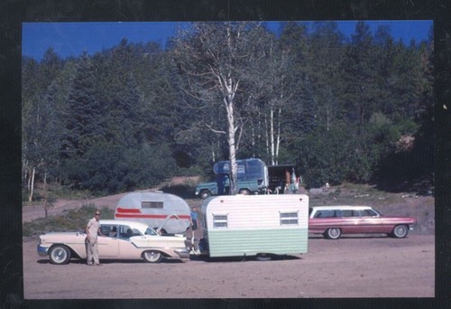 1957 oldsmobile towing vintage - 1957,