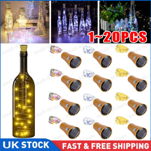 Solar wine bottle lights with - solar,