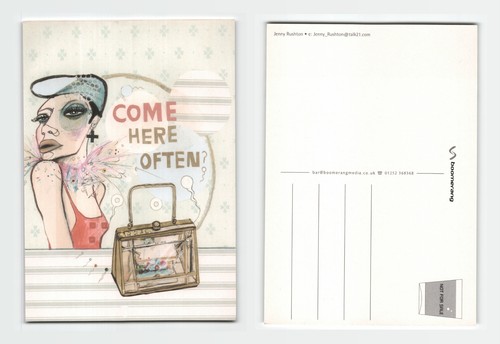 Postcard modern art - postcard,
